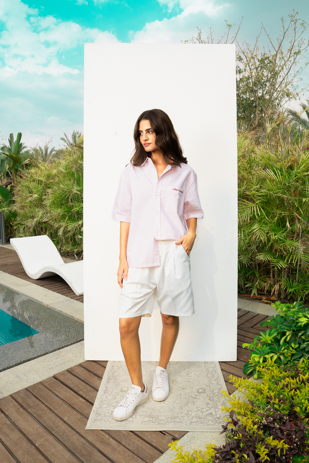 AZURE SOCIETY BABY PINK SHIRT
