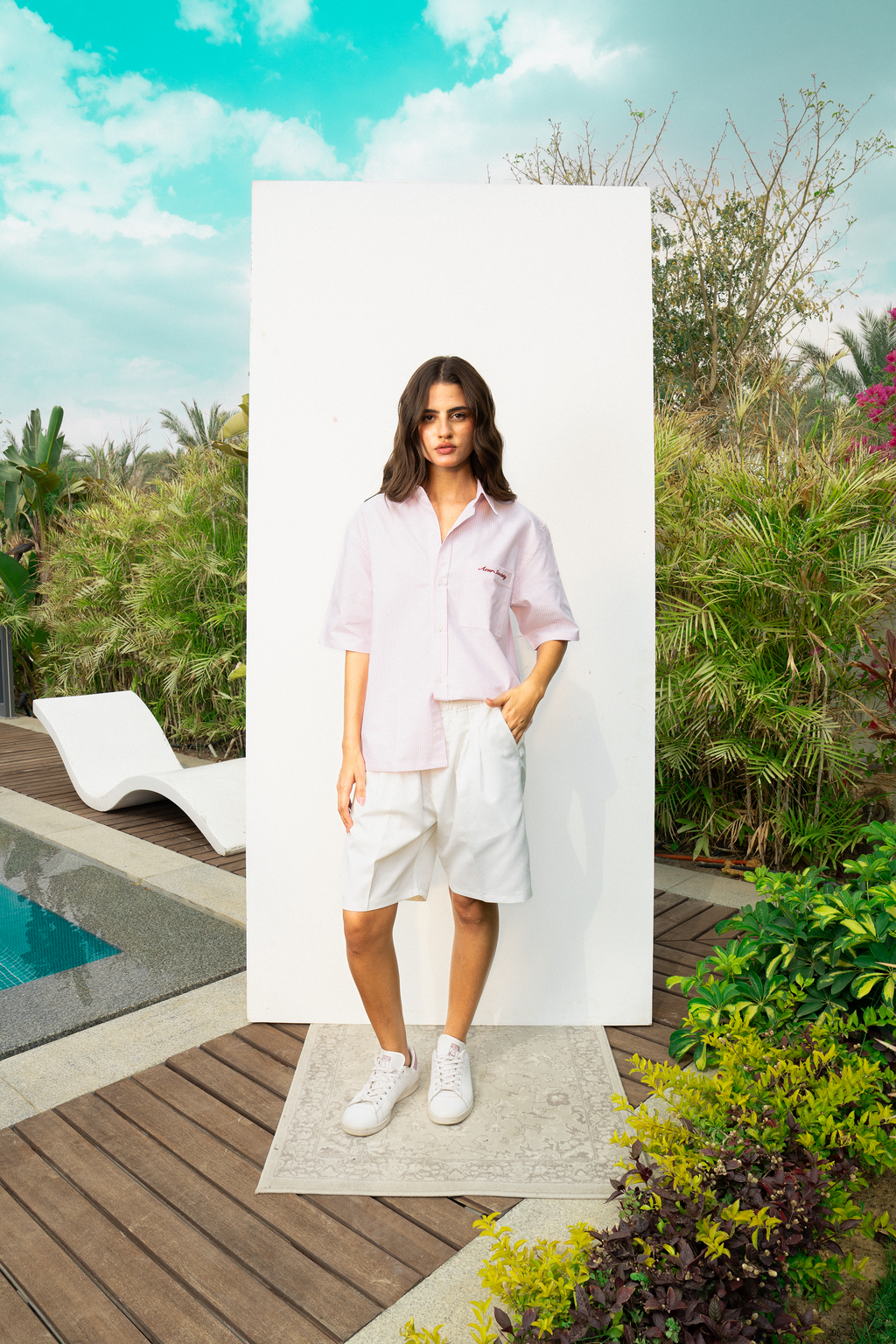 AZURE SOCIETY BABY PINK SHIRT