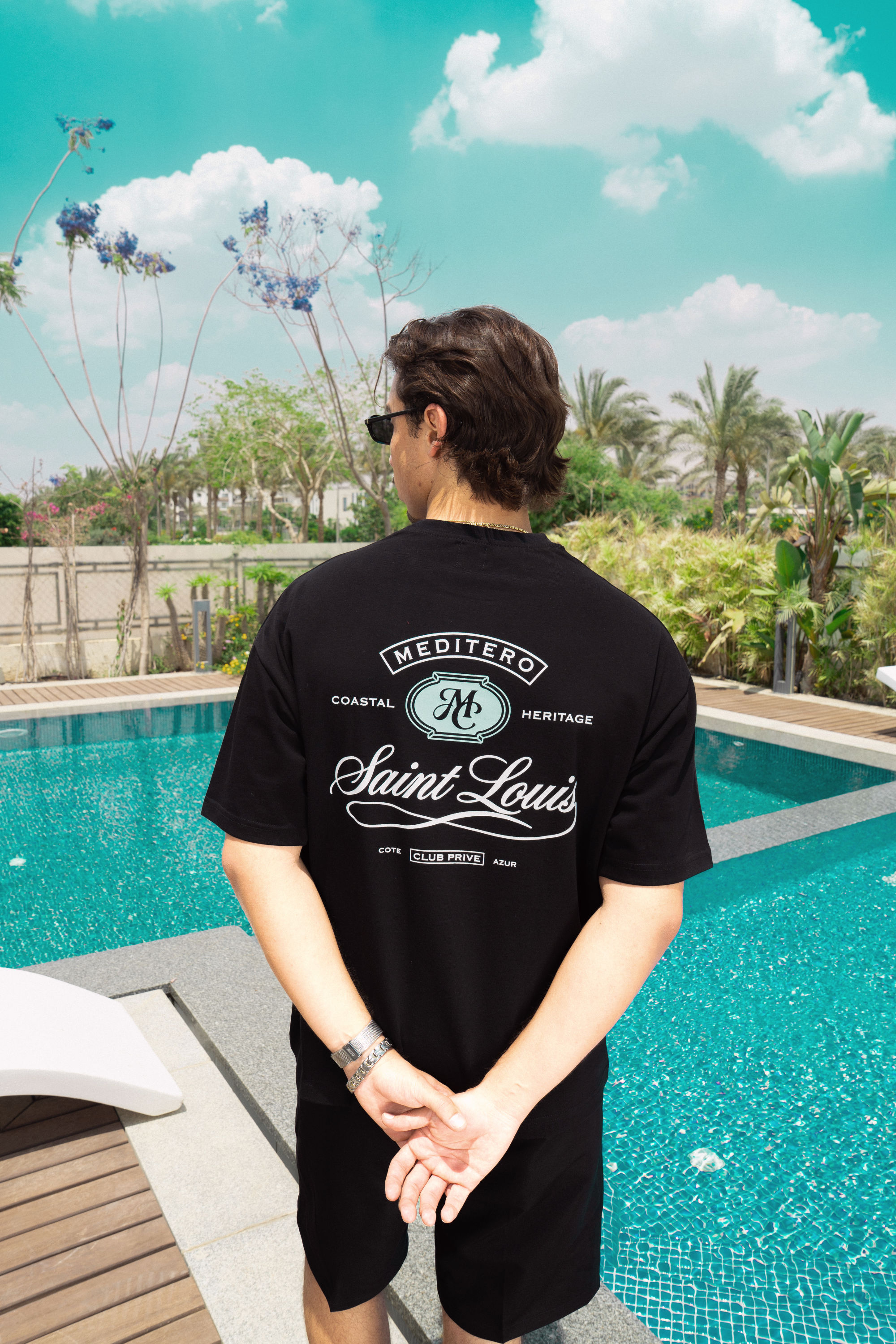 SAINT LOUIS BLACK TEE