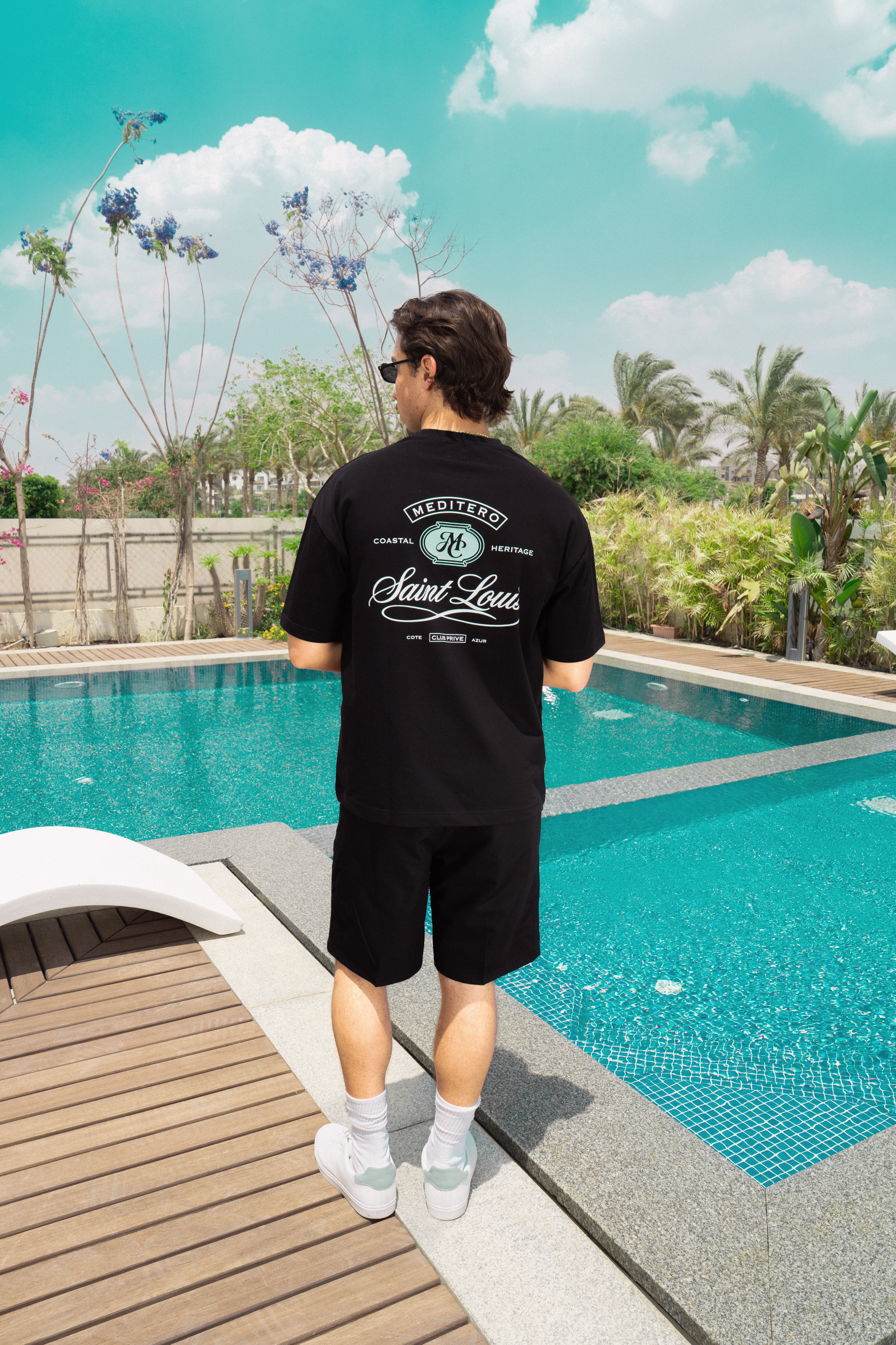 SAINT LOUIS BLACK TEE