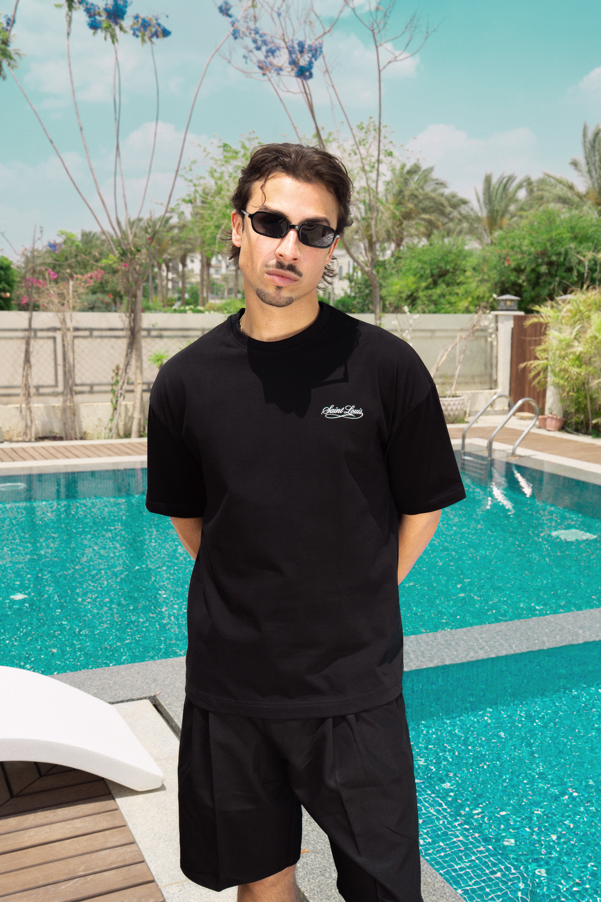 SAINT LOUIS BLACK TEE