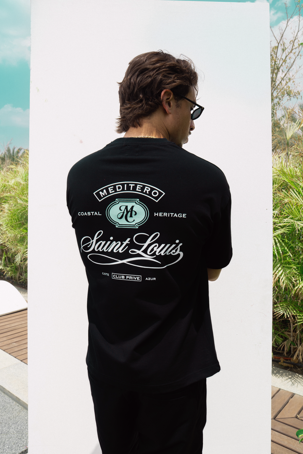 SAINT LOUIS BLACK TEE