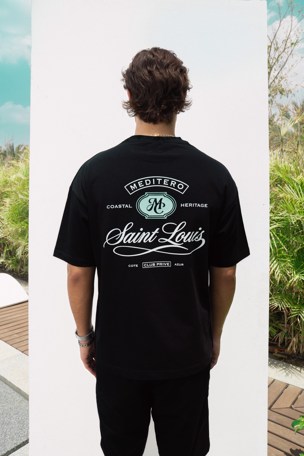 SAINT LOUIS BLACK TEE