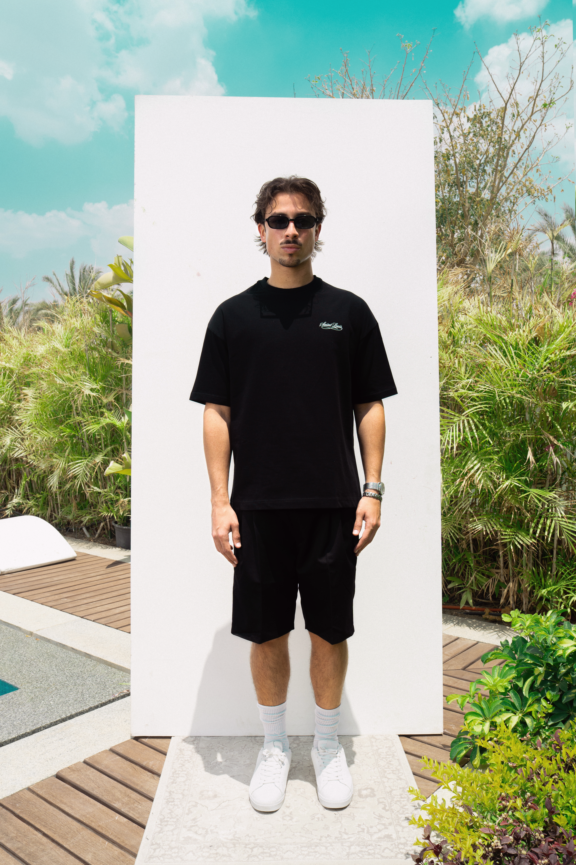 SAINT LOUIS BLACK TEE